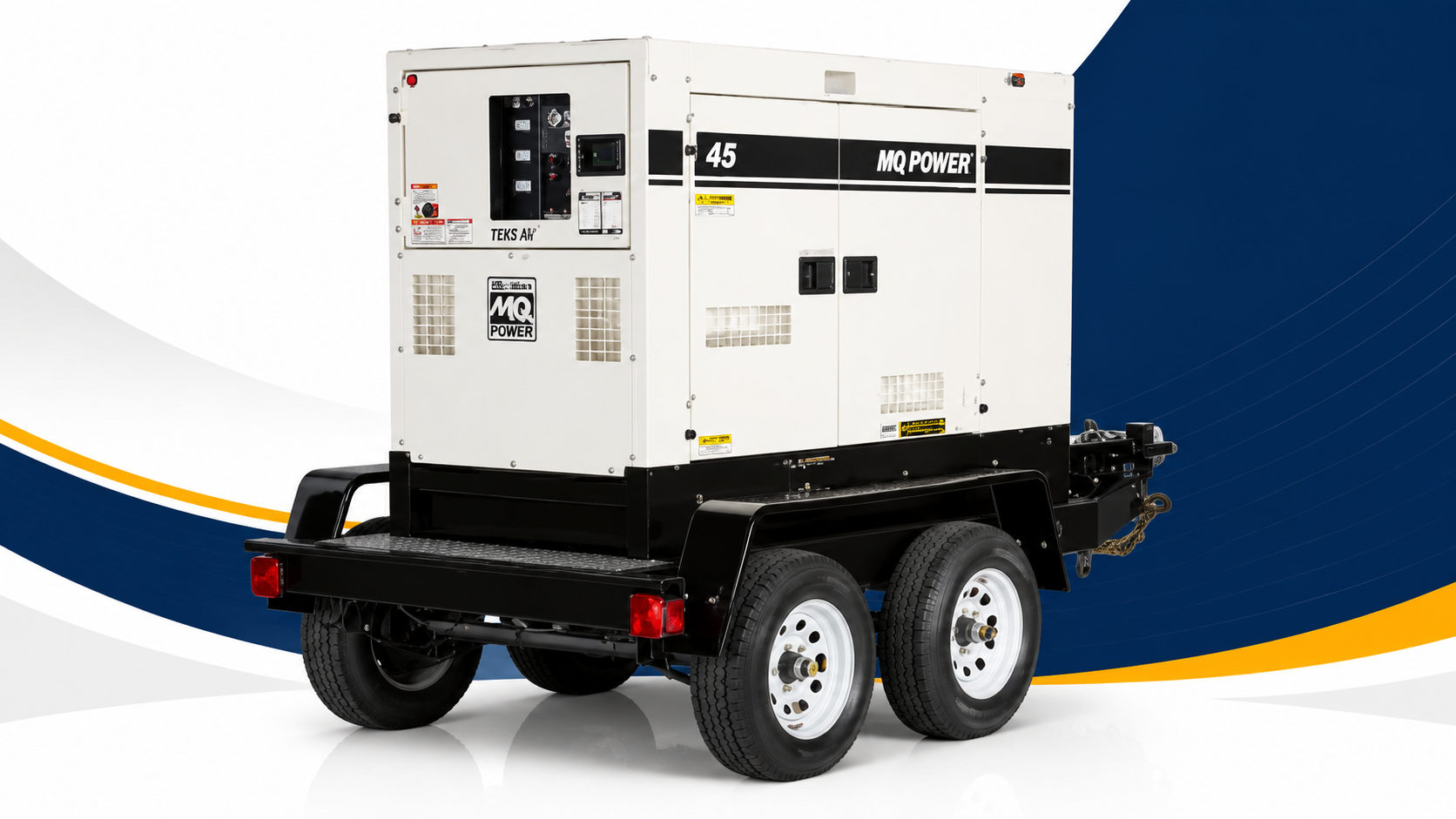 45 KVA Towable Diesel Generator Rental