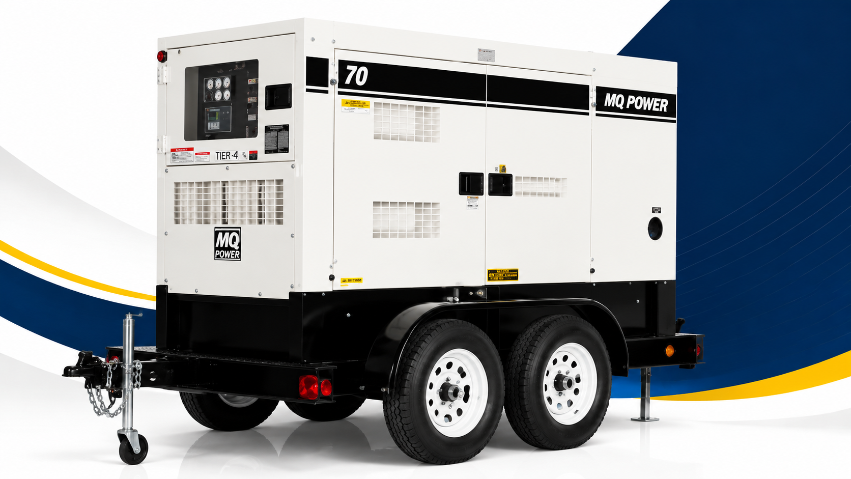 70KVA Towable Diesel Generator Rental