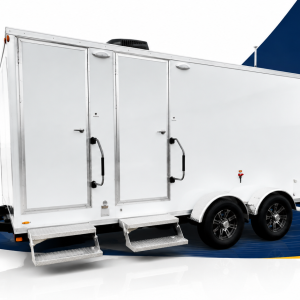 ADA + 2 Stall Portable Restroom Trailer