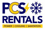 PCS RENTALS logo portable cooling sanitation rentals tampa